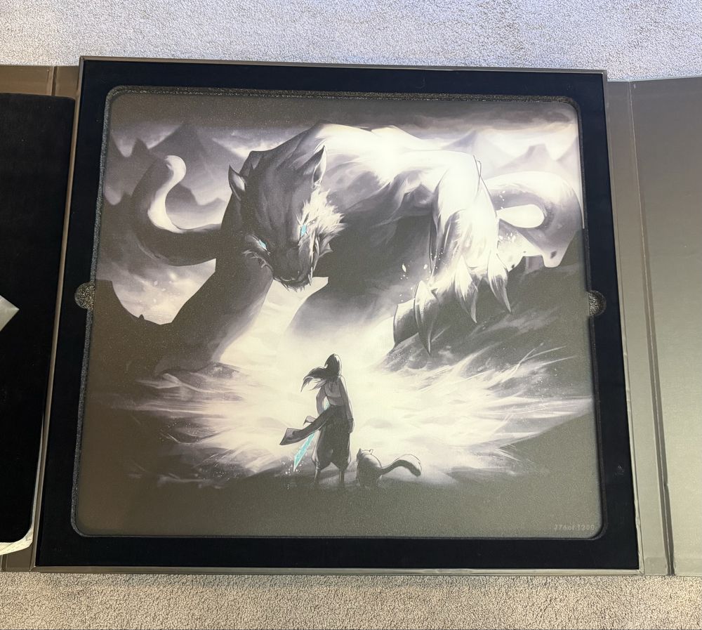 The Beast by Tekkusai - Szklana Podkładka