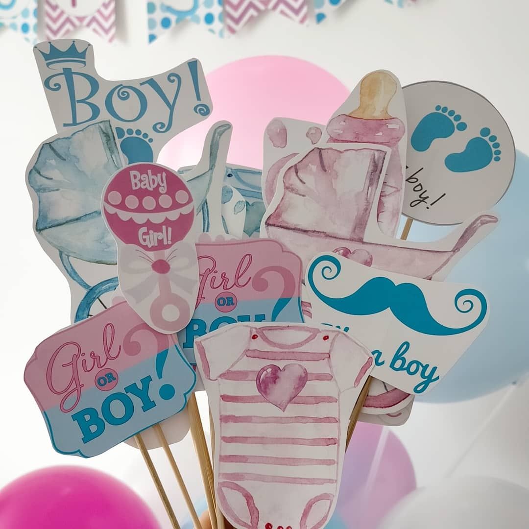 Boy or girl? Декора на Gender reveal party (Гендер паті)