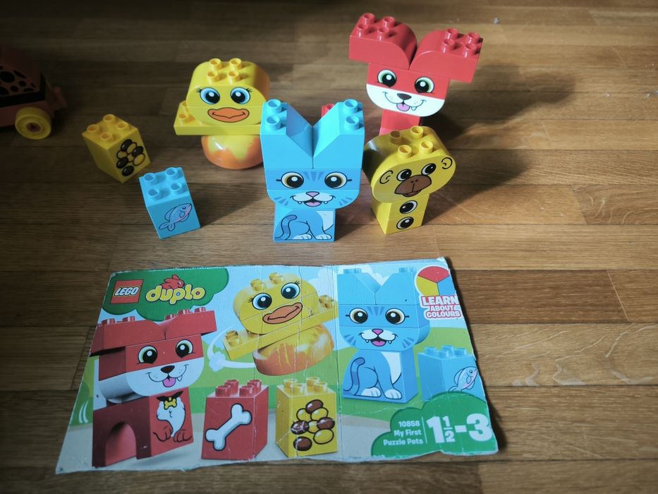 LEGO Duplo 10858 Moje pierwsze klocki + 10848 Kreatywne klocki – zesta