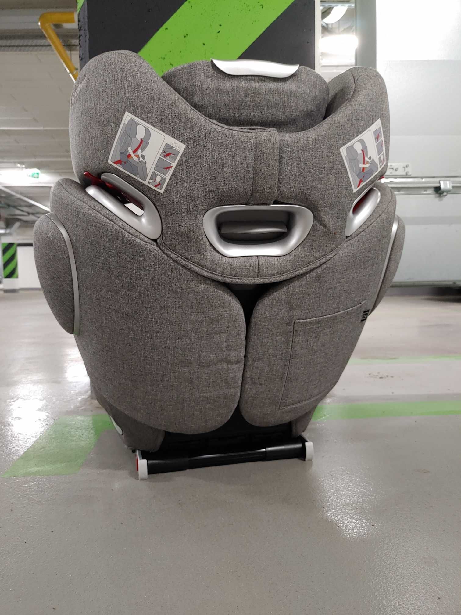 Fotelik Cybex Solution Q3-Fix Plus ISOFIX | Manhattan Grey | 15–36 kg