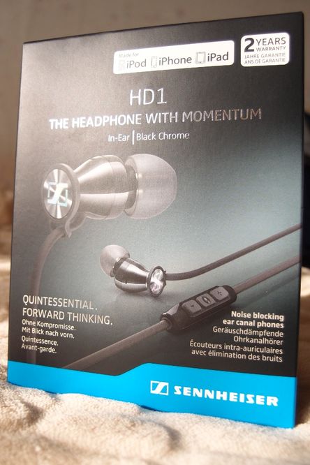 Навушники Sennheiser Momentum M2 IEi Black Сhrome. Нові