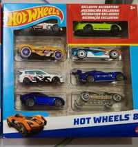 Hot Wheels Cars & Trucks Set with 1 Exclusive Car Хот Вілс 8pk