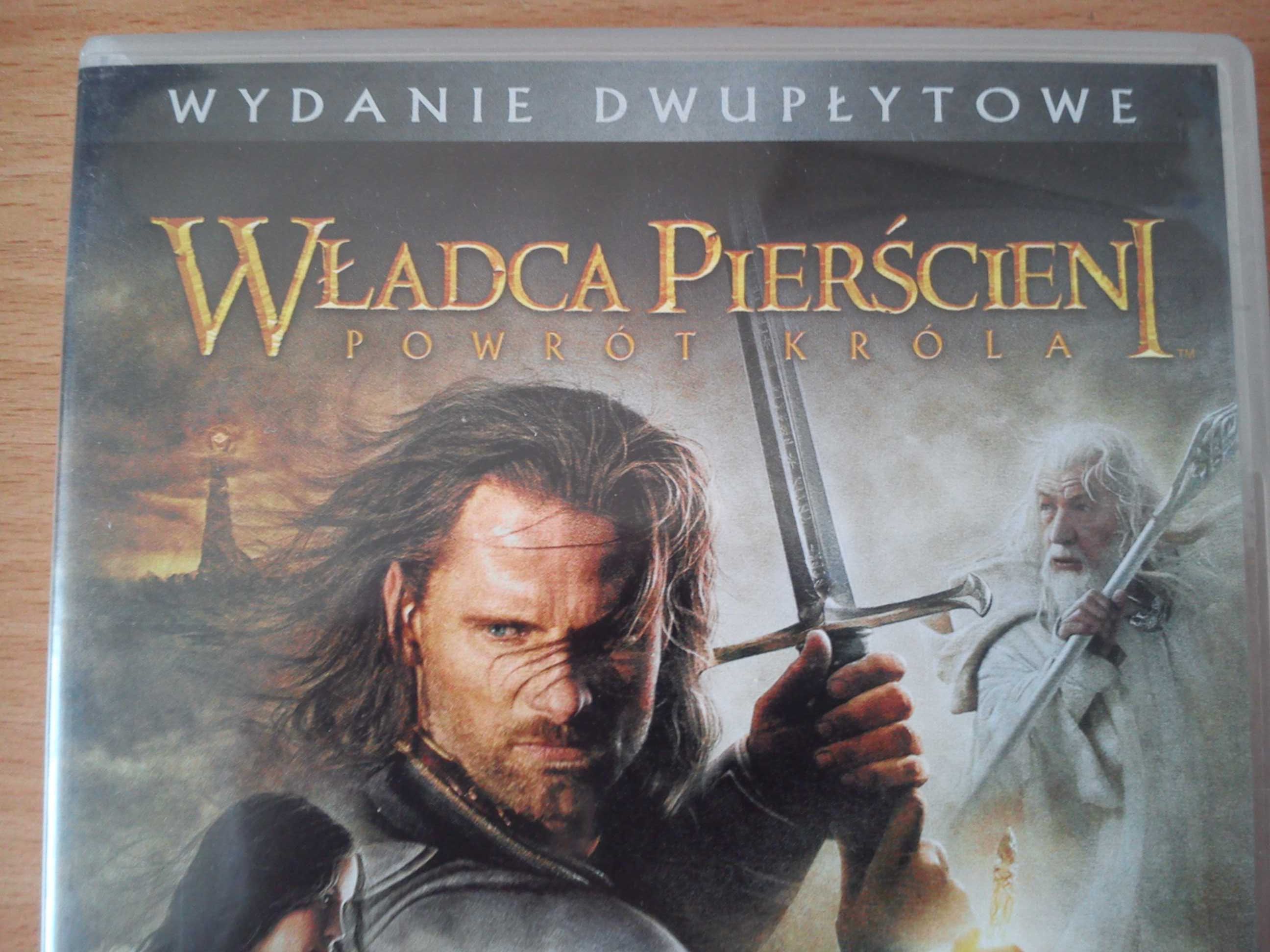 DVD film Władca pierścieni Powrót króla wydanie dwupłytowe