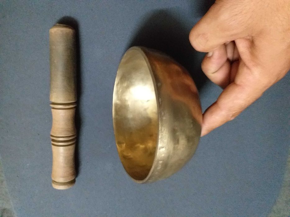 Tigela Tibetana de canto/ meditação