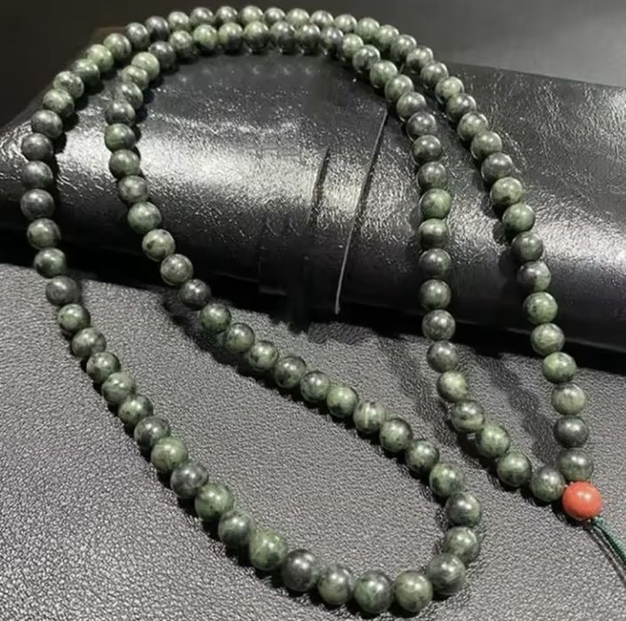 Zielony Nefryt Naszyjnik