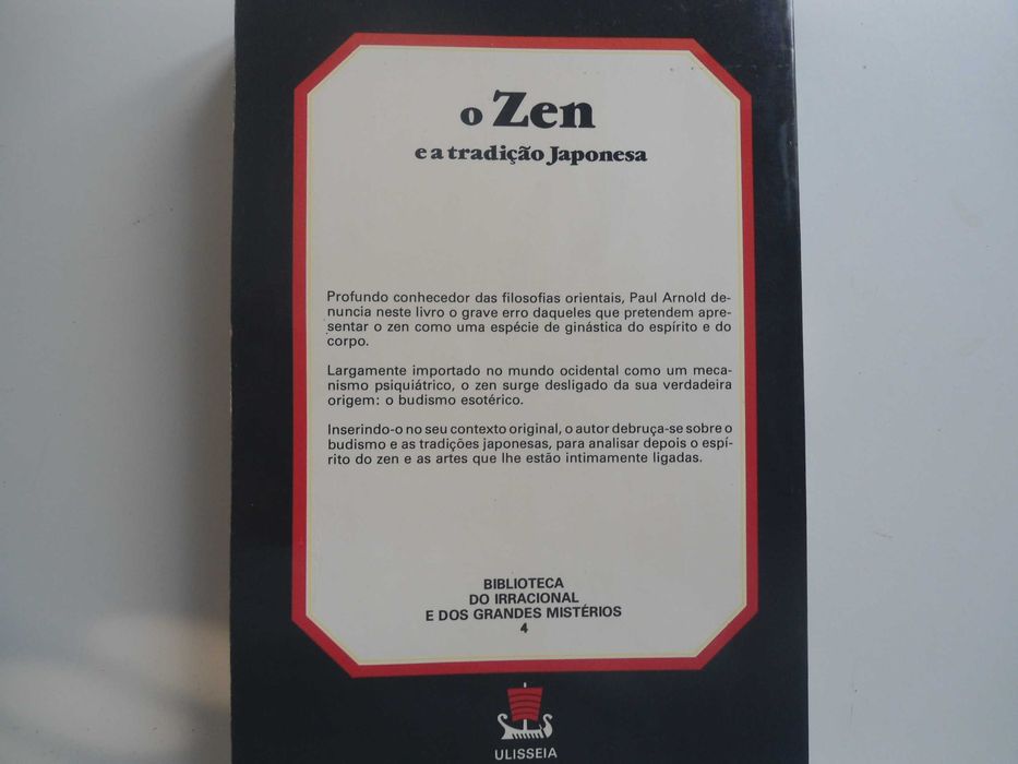 O Zen e a tradição Japonesa - Paul Arnold