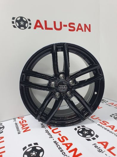 NOWE Alufelgi AUDI 17" 5x112 A3 8P0 8V0 8V5 A4 B5 B6 B7 A6 Czarne