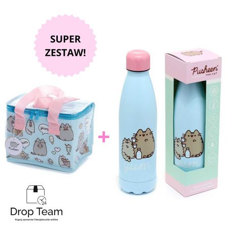 ZESTAW Pusheen Termos + Torba termiczna OKAZJA