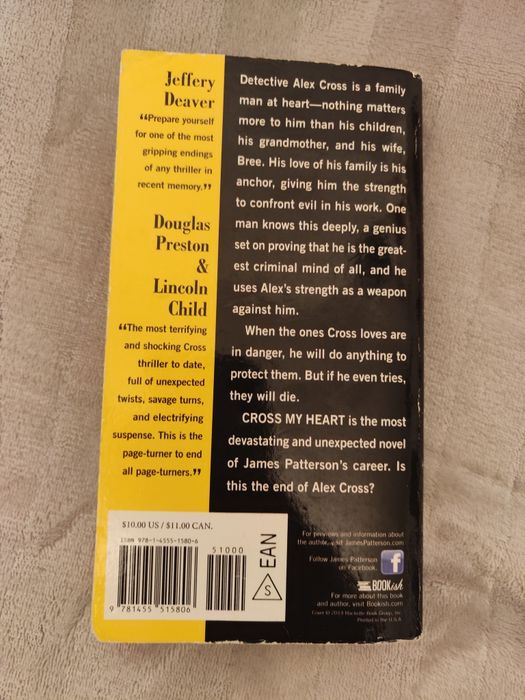 Cross my heart - James Patterson (po angielsku)