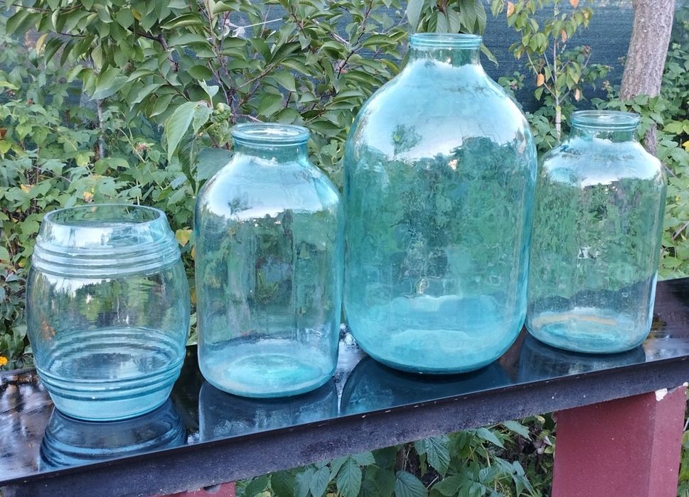 Стеклянные банки 10л.