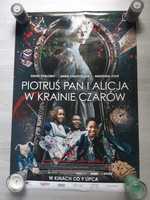 Plakat kinowy z filmu Piotruś Pan i Alicja w krainie czarów bajka