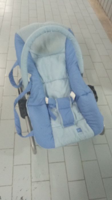 Espreguiçadeira bebé - azul