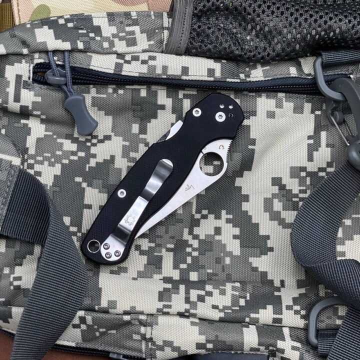 Складной нож Spyderco Para-Military 2, Ніж EDC, Ніж на кожен день, Нож