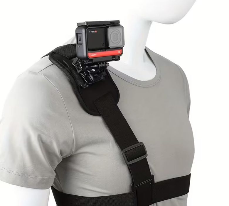Regulowane Poliestrowe Szelki do Kamery Akcj