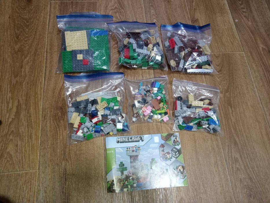 Конструктор Майнкрафт 582 деталей