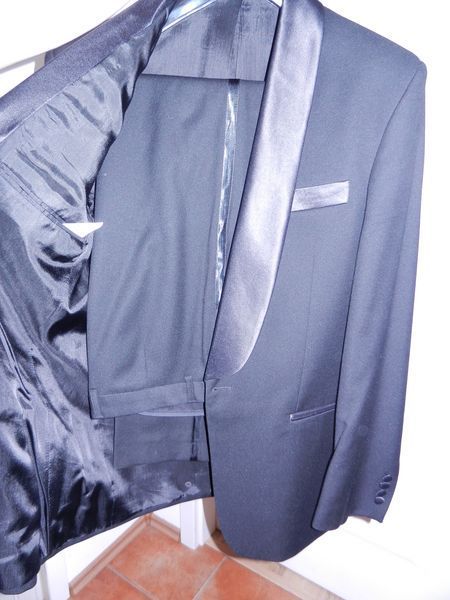 Smoking Czarny "Pierre Larett" jak nowy!!!okazja