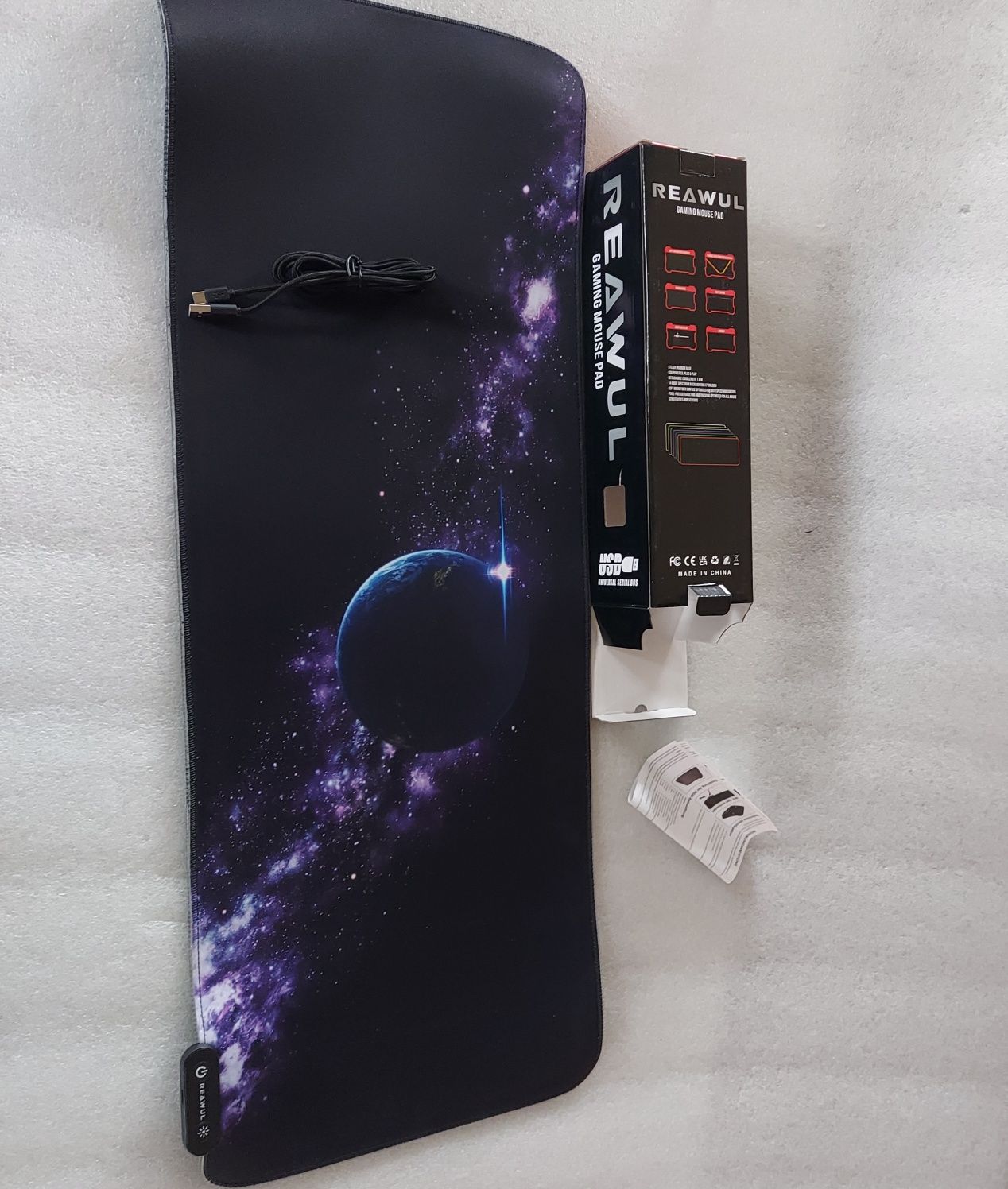 Podkładka pod mysz gamingową RGB