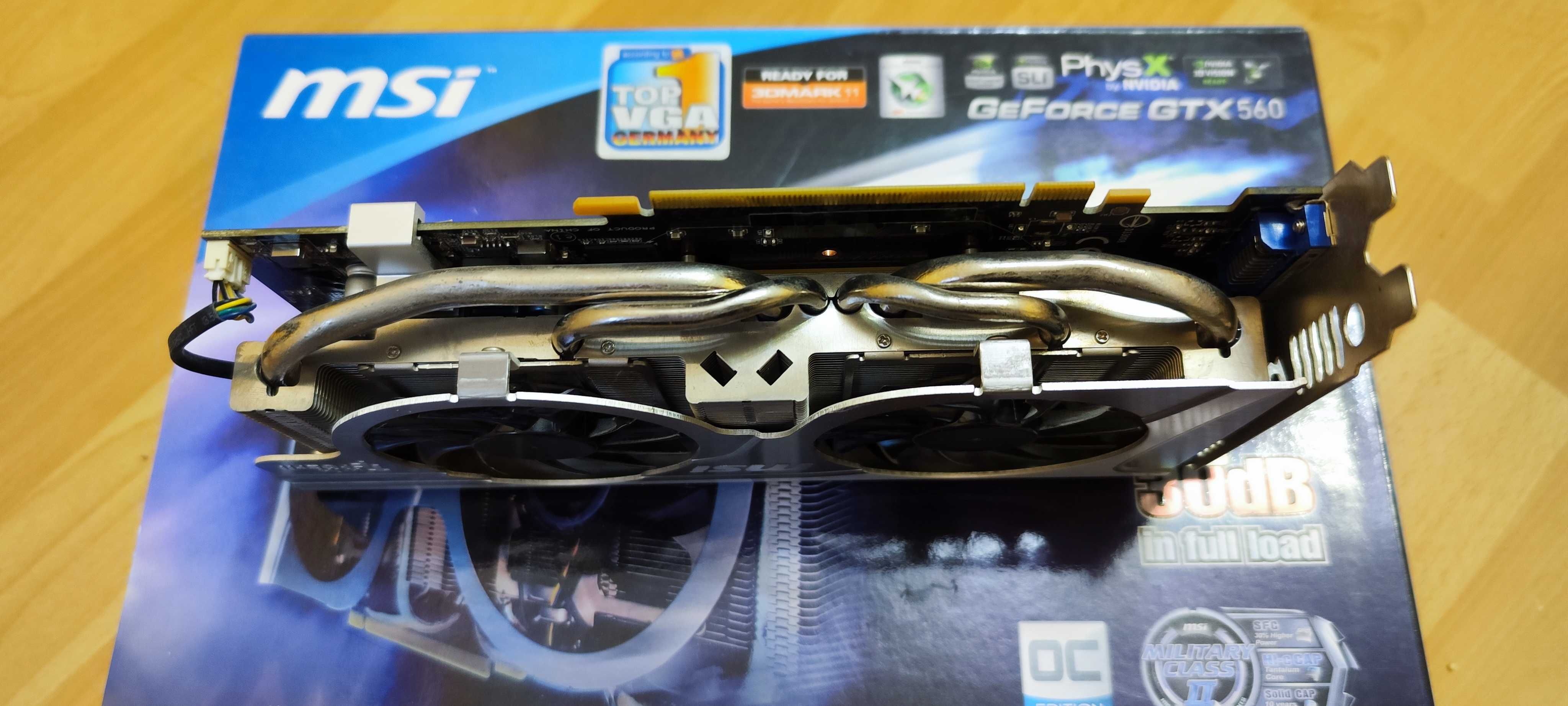 Nvidia GeForce MSI GTX560