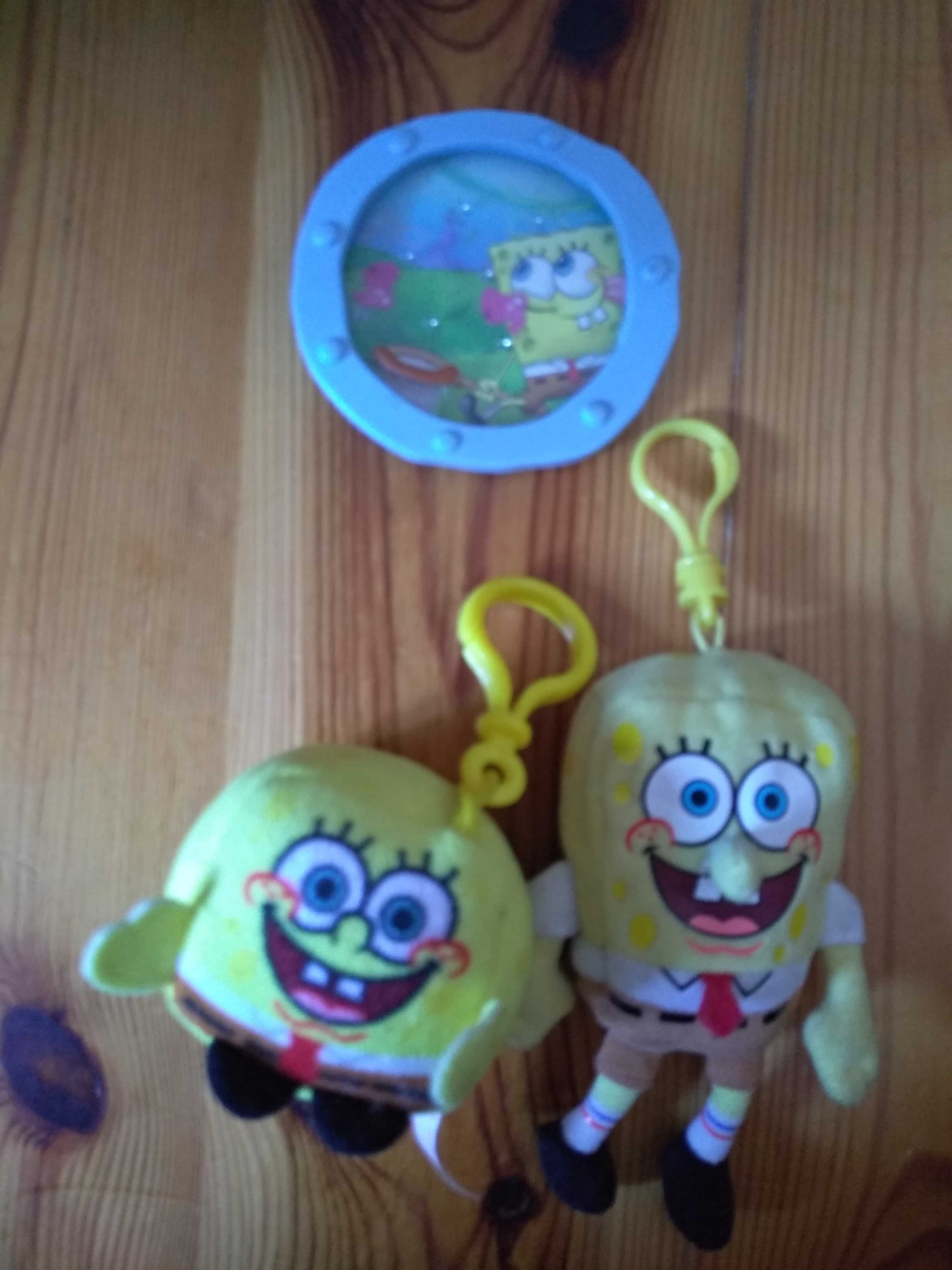 SpongeBob 2 przywieszki i gra zręcznościowa