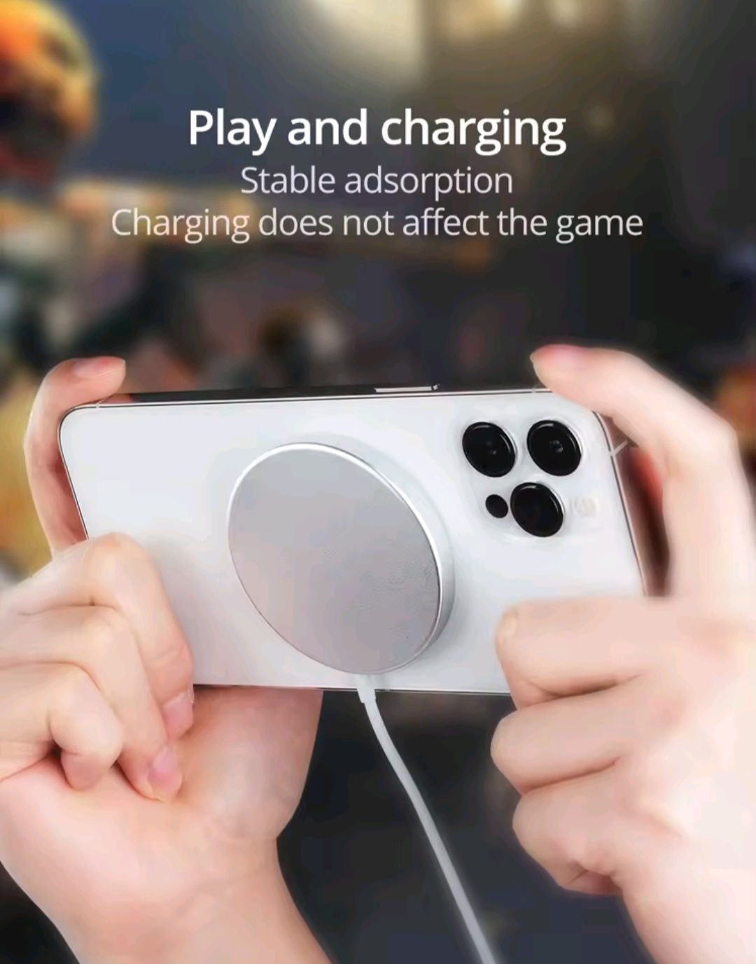 Ładowa indukcyjna magnetyczna do iPhone Samsung Oppo Redmi Pixel