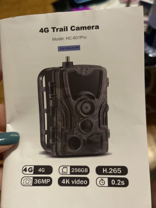 Trail camara 4G verde tropa