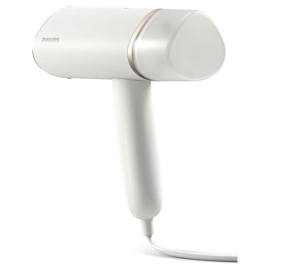 Philips Parownica Ręczna Serii 3000- Moc 1000 W, 20 g/min Ciągłej Pary