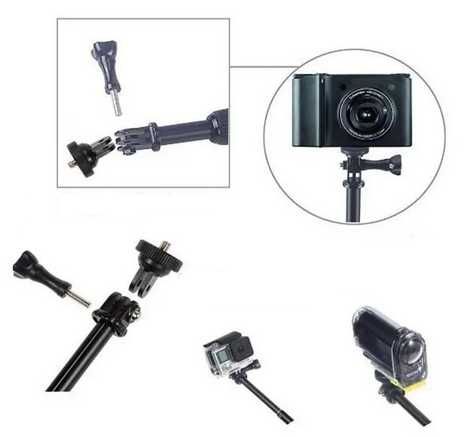 MONOPOD WODOODPORNY selfie stick do GoPro, Xiaomi Telefon smartphone
