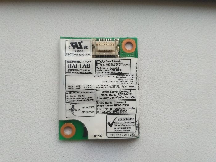 Модем mini PC для ноутбука Conexant RD02-D330