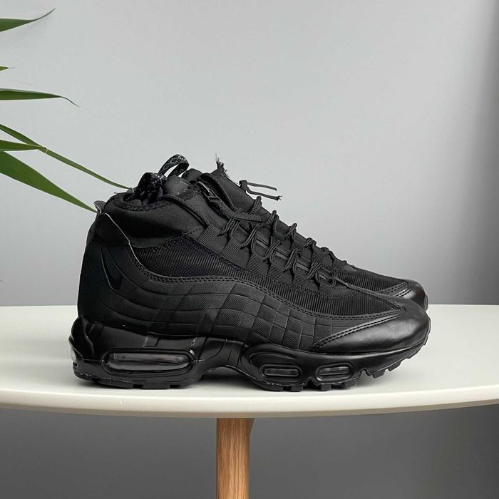 Мужские зимние кроссовки Nike Air Max 95 Sneakerboot "Black" 40-45