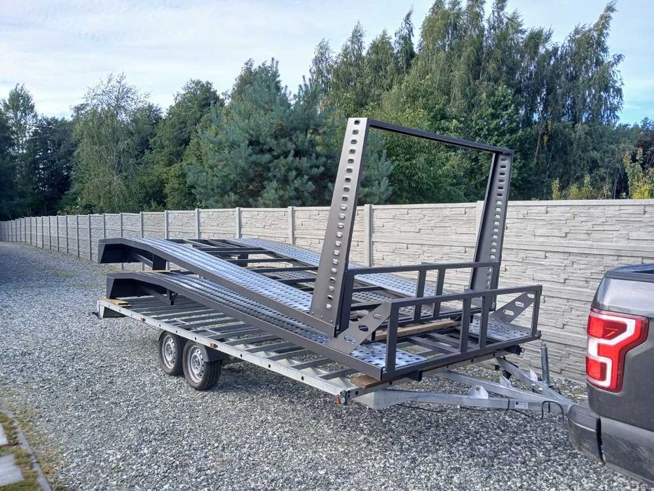 IVECO DAILY Nowa Zabudowa Platforma Autolaweta Laweta Najazd Blacha Oc