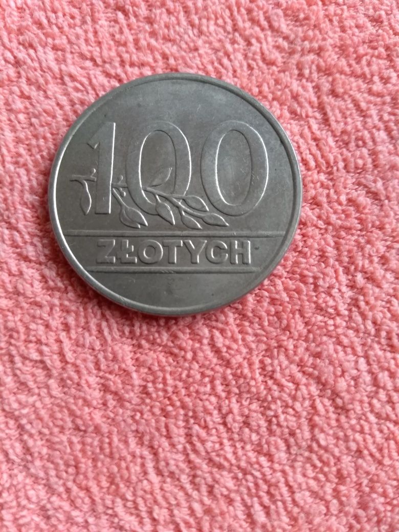 Moneta 100 zł z 1990r