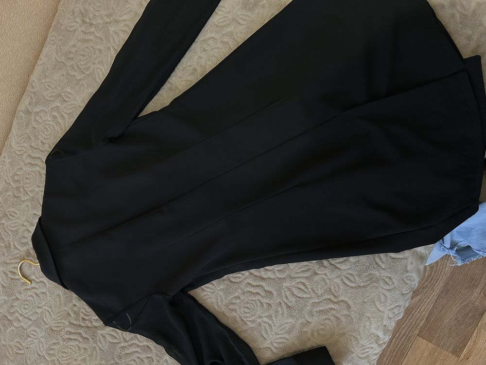 Сукня-піджак чорна