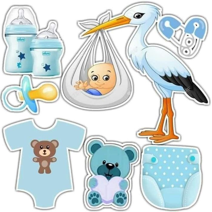 Wydruk jadalny cukrowy A4 Włoski papier opłatek Babyshower