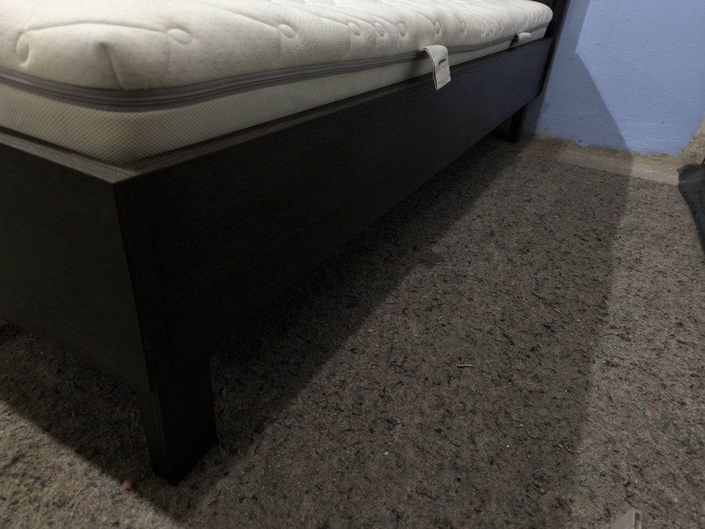 Łóżko 180x200 Ikea Oppland + Materac H3/H4 SOLIDNE Gratis w GW DOSTAWA