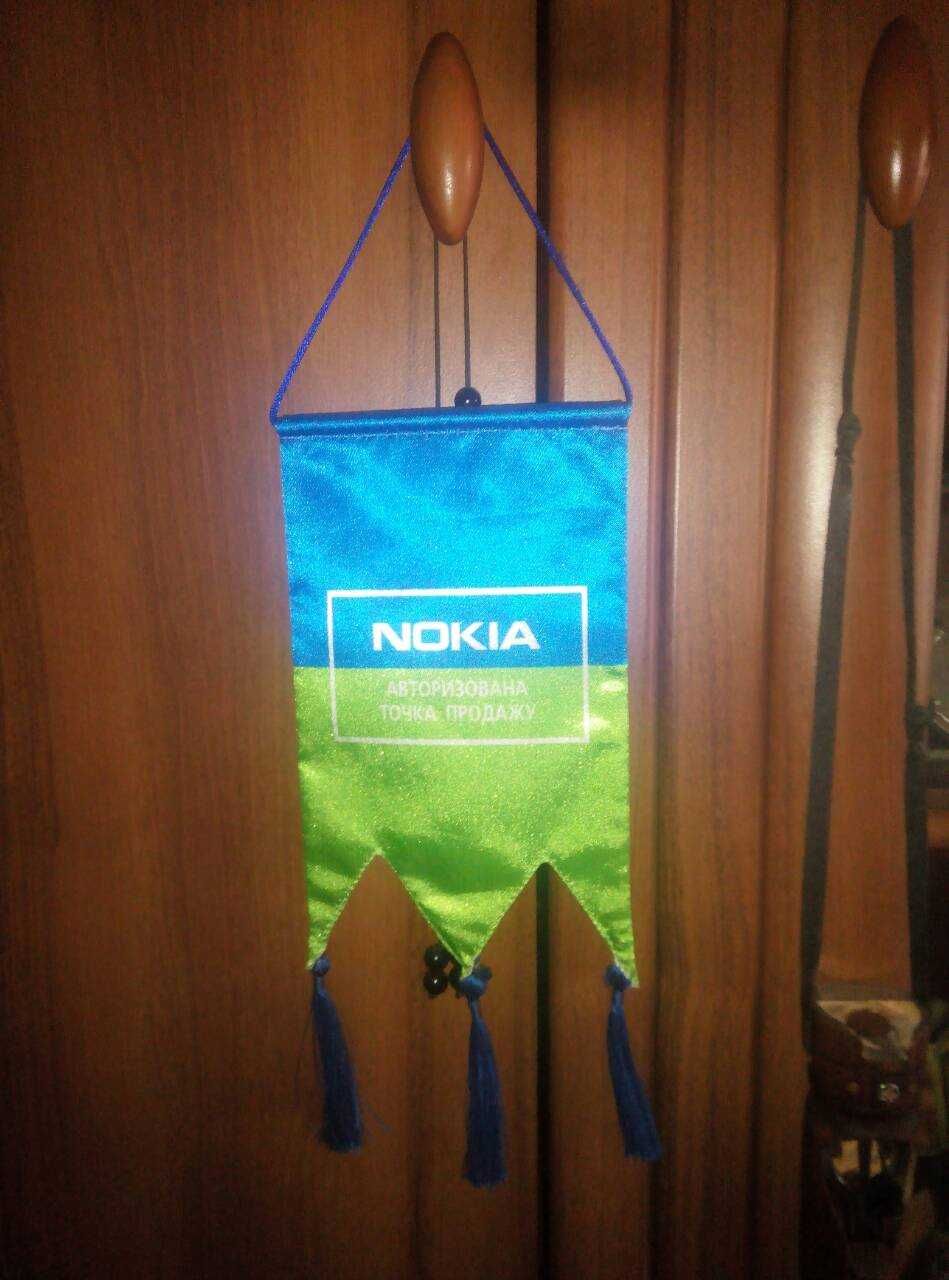 Фирменный флаг NOKIA