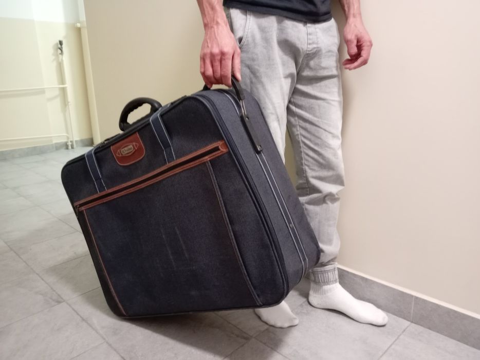 Walizka Duża na Kółkach Sakwojaż w Stylu Wwa