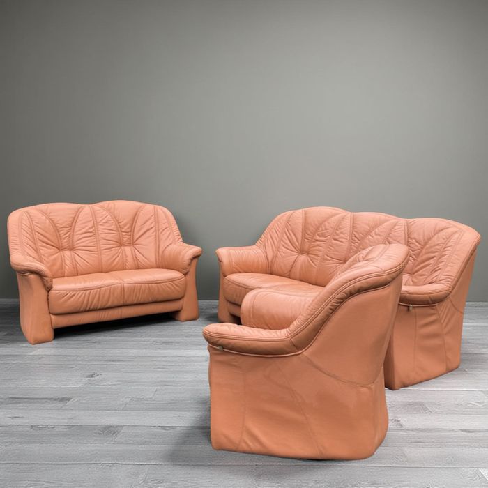 Шкіряний гарнітур,  шкіряний диван, набір диванів 3 2 1