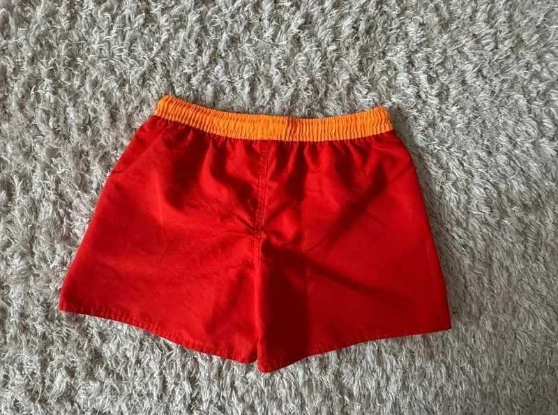 Czerwone szorty kąpielowe kąpielówki dla chłopca Sinsay 122/128