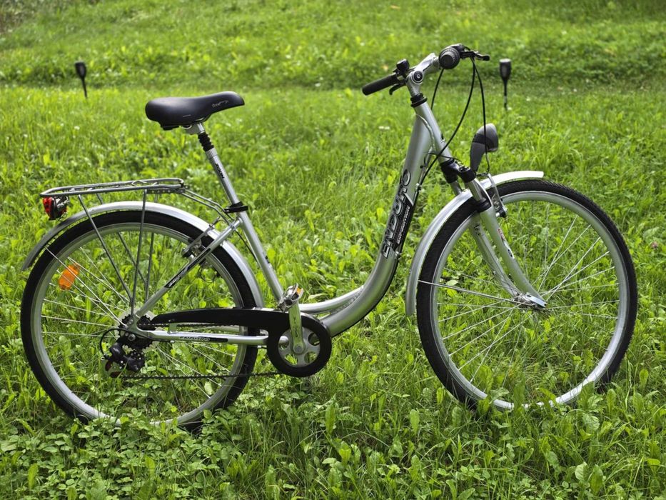Rower miejski Enduro Expedition aluminiowy mały przebieg