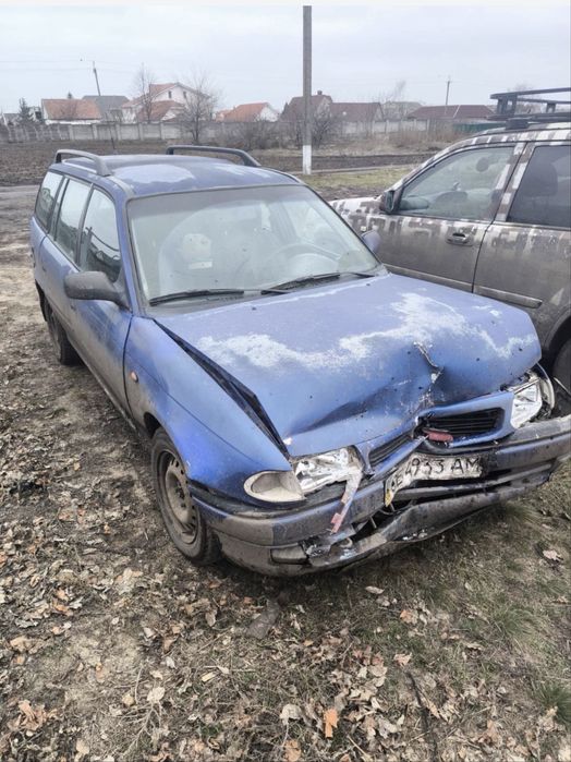 opel astra f 1,6 бензин коробка балка розборка