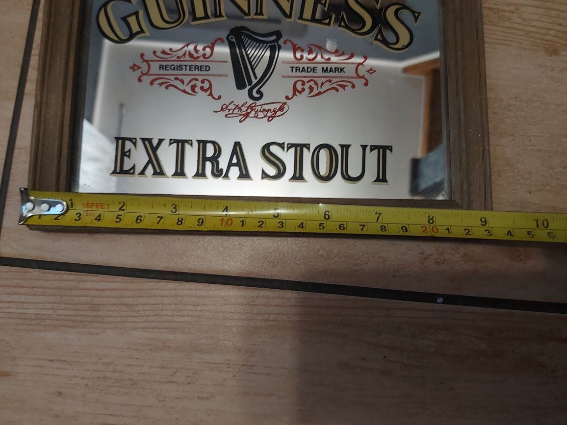 Guinness reklama szyld tablica tabliczka lustro