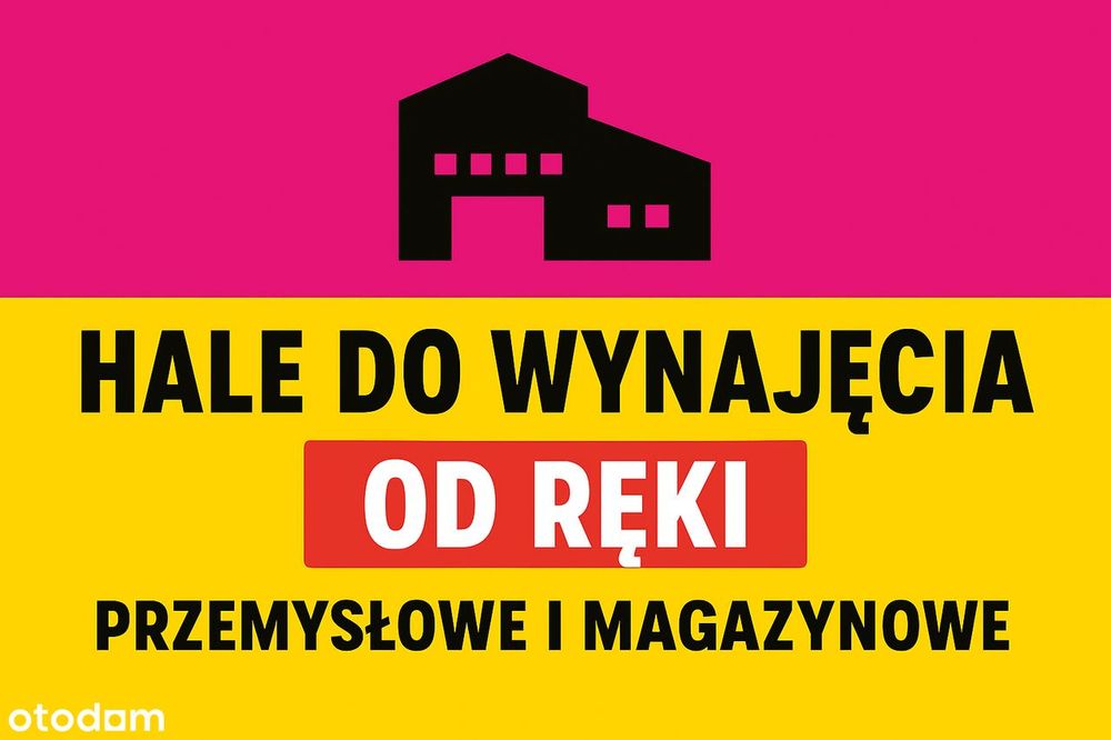 Hala magazynowa produkcyjna 2x380m2 duże możliwości