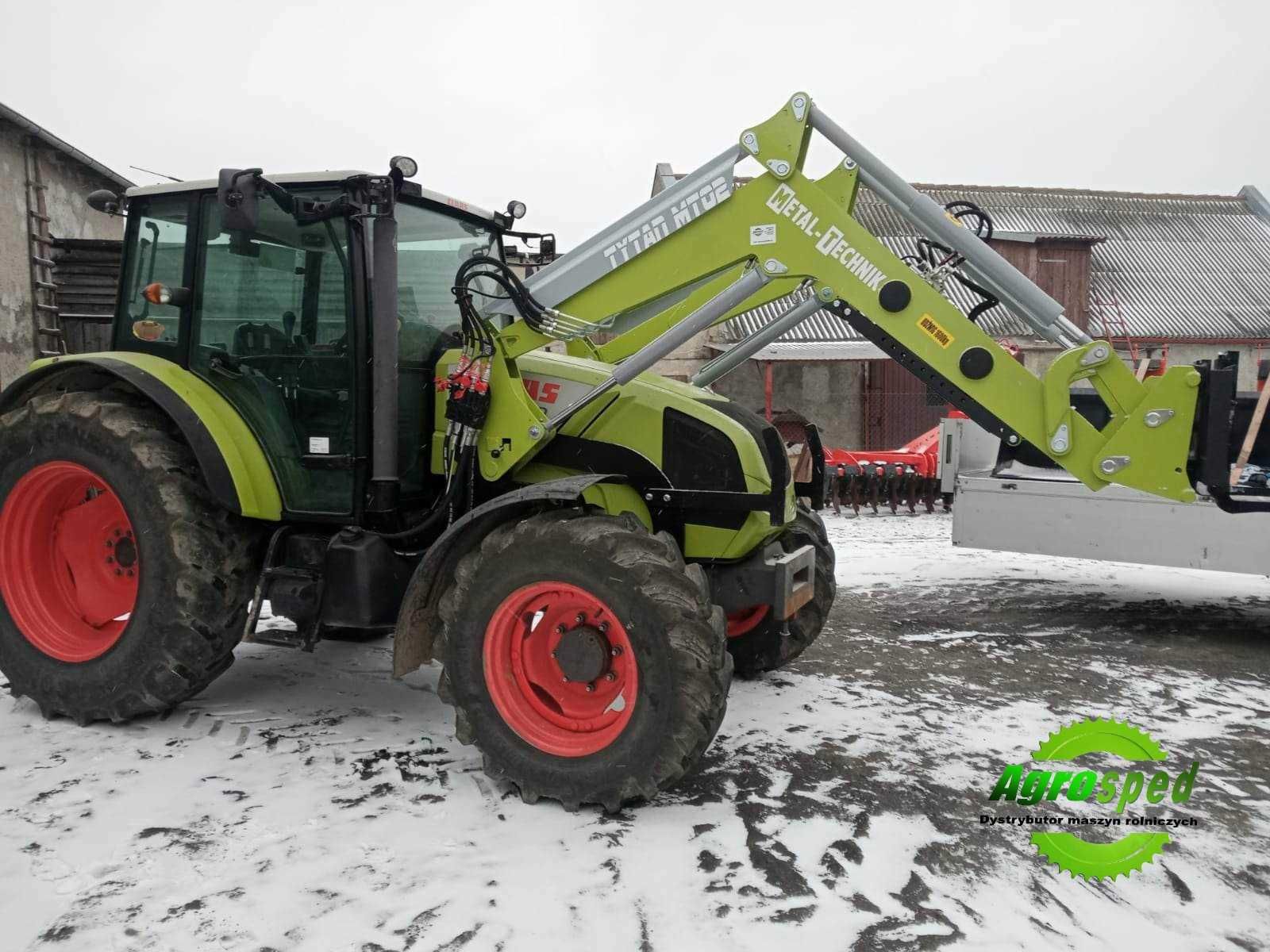 Tur Ładowacz Metal Technik , Zetor, Ursus MTZ, Case MONTAŻ, Transport