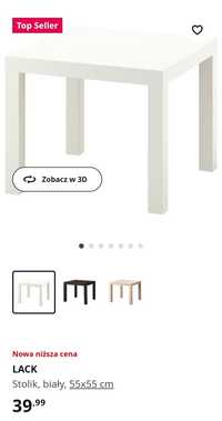 Stolik Lack ikea 55×55