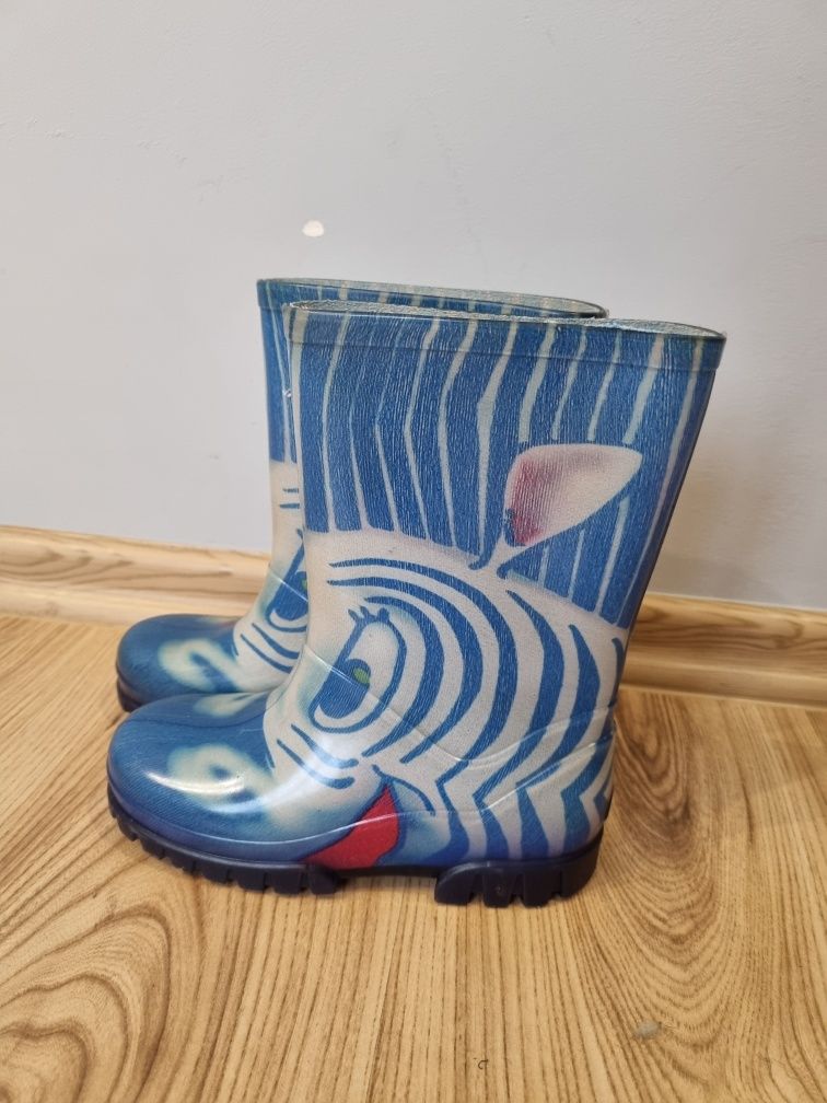 Kalosze żyrafy 28/29 wkładka 18,5 cm gumiaki