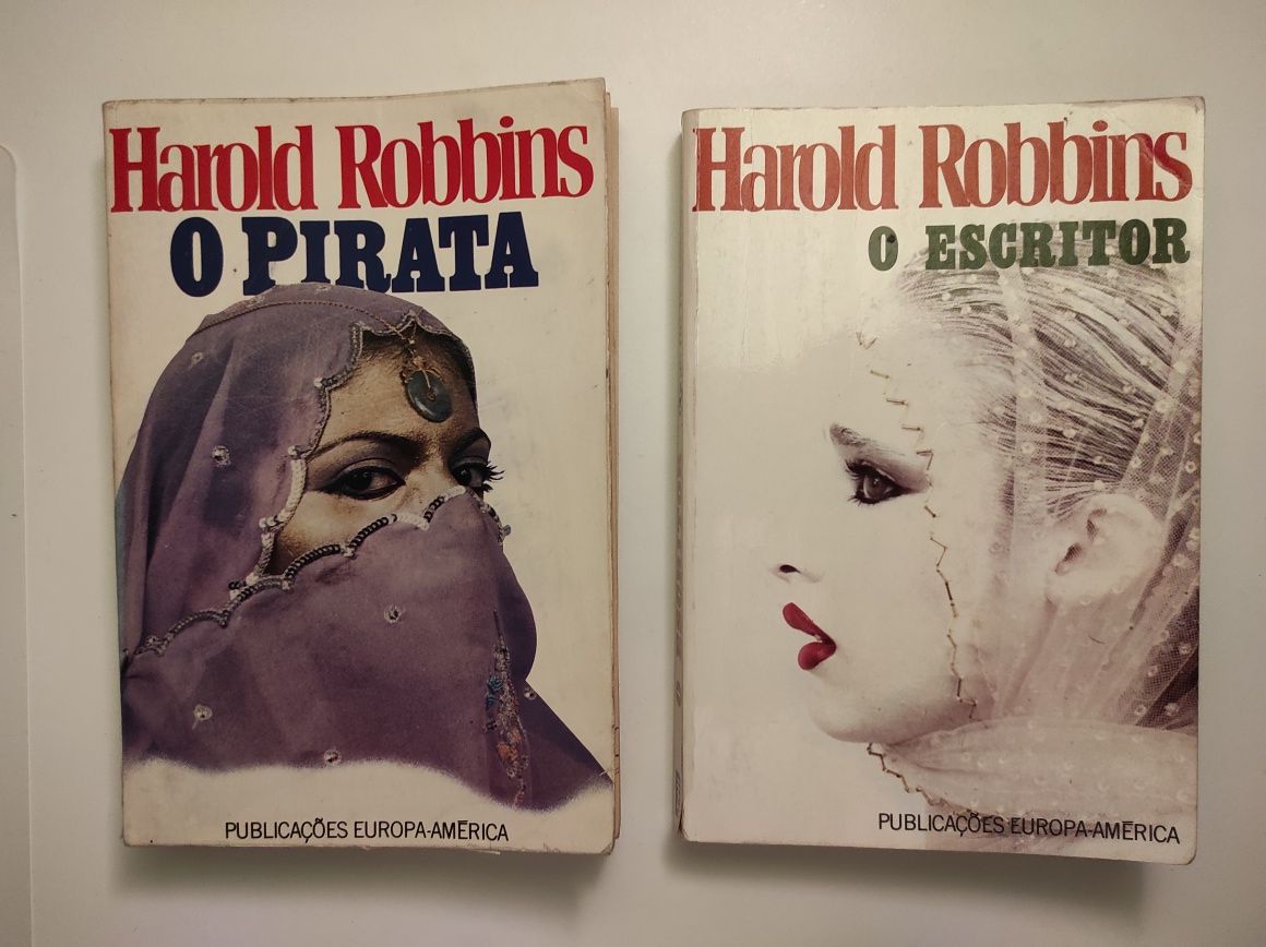 Livros de Harold Robbins 4€ unidade