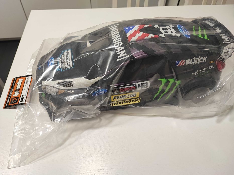Hpi Ken Block wr8 RC raro body lexan traxxas Kyosho losi nitro arrma
