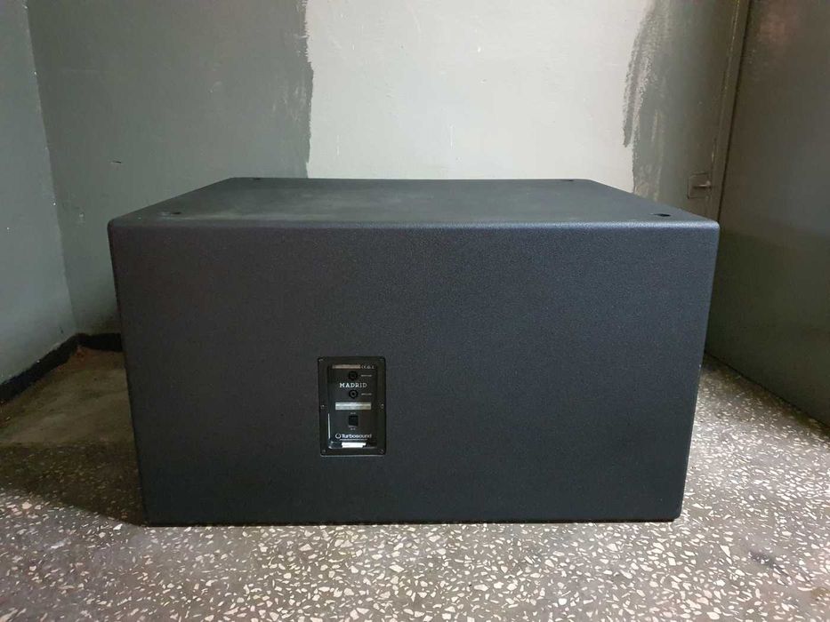 Subwoofer pasywny Turbosound Madrid TMS218B, 2 x 18, 1600W - 4 ohm