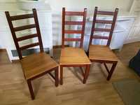 drewniane krzesla
