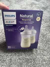 Philips AVENT Zestaw butelek Natural Response 2x260ml dwupak Nowe